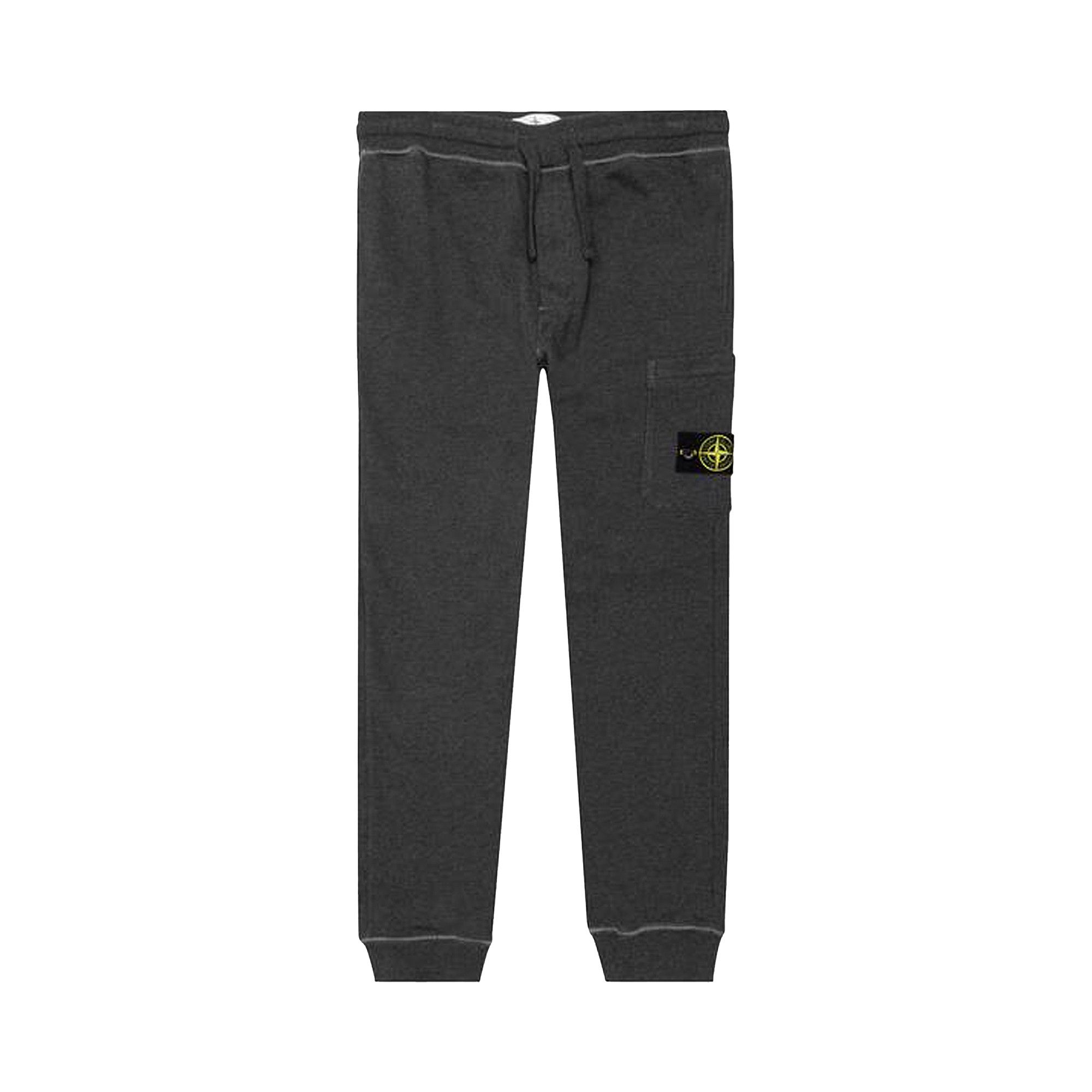 Buy Stone Island Cargo Pants Melange Dark Grey 741564551 V0M67