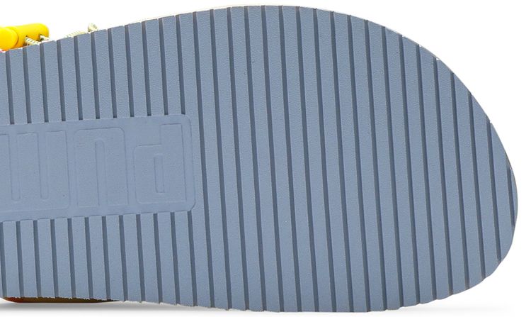 KidSuper Studios x Puma Wilo Slide Yellow Peach Beige