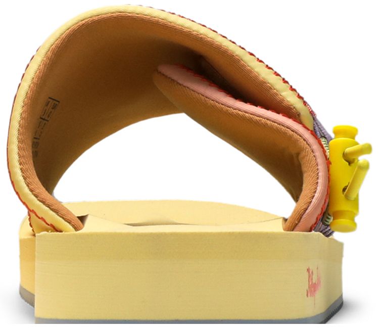 KidSuper Studios x Puma Wilo Slide Yellow Peach Beige
