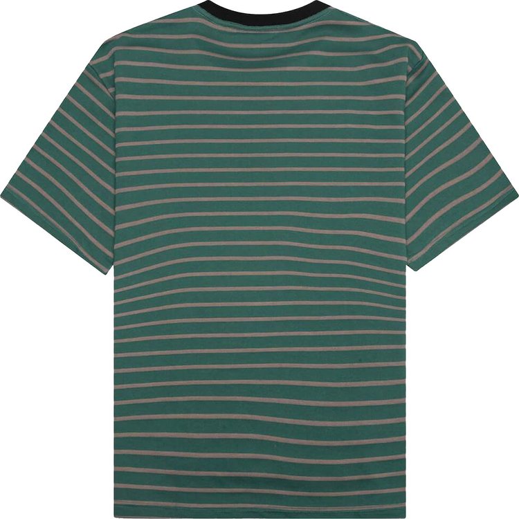 Pleasures Sports Striped Shirt Green