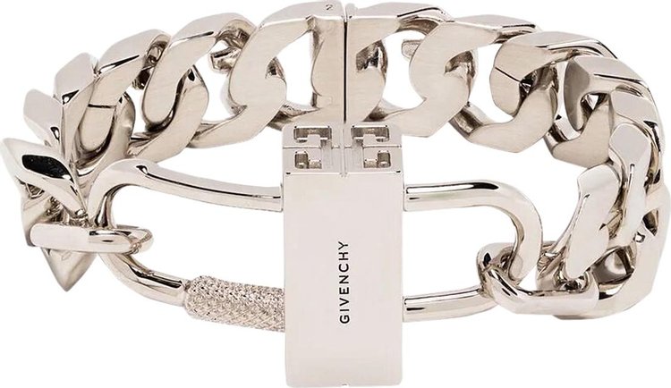 Givenchy G Chain Lock Small Bracelet 'Silvery'