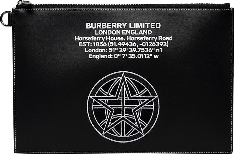 Burberry Logo Star Pouch 'Black'