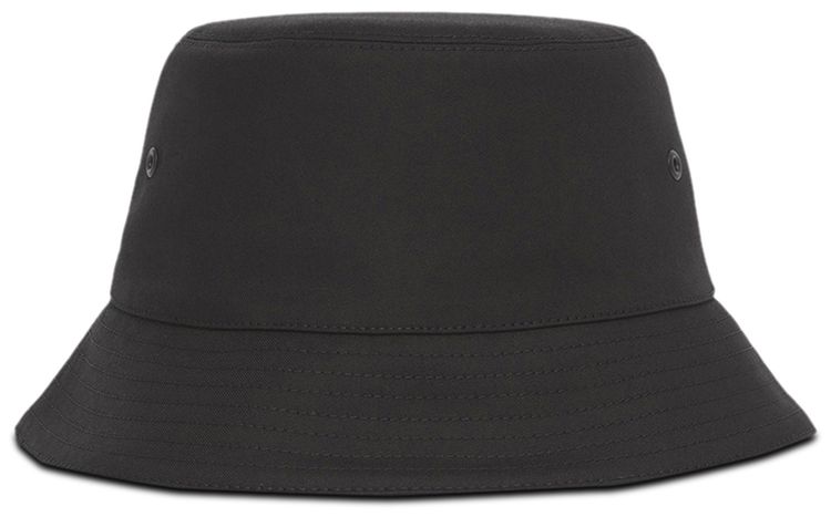 Burberry Multi Badge Bucket Hat BlackMulticolor