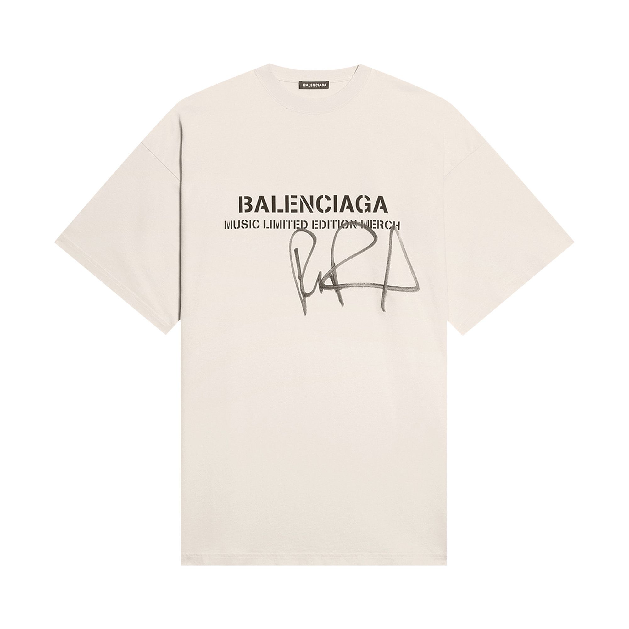 Balenciaga band shirt on sale