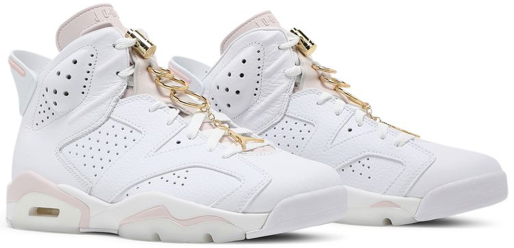 Wmns Air Jordan 6 Retro Gold Hoops