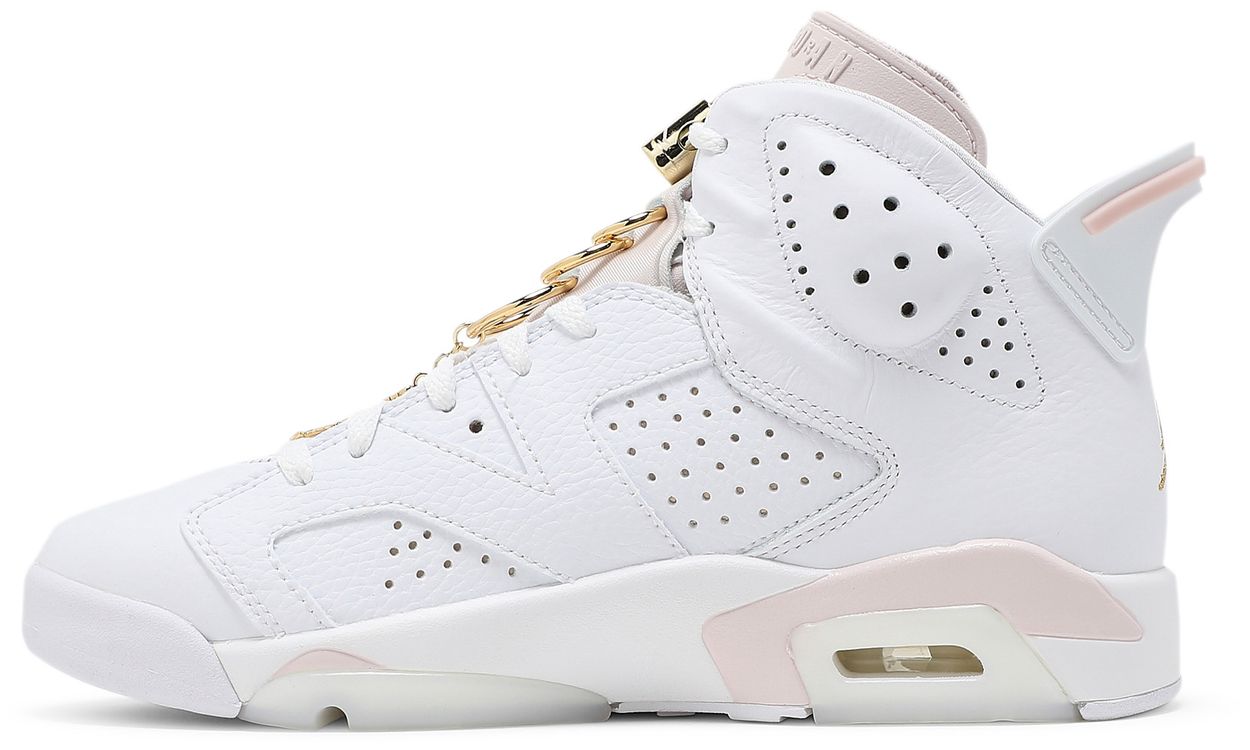 retro 6 jordans gold hoops