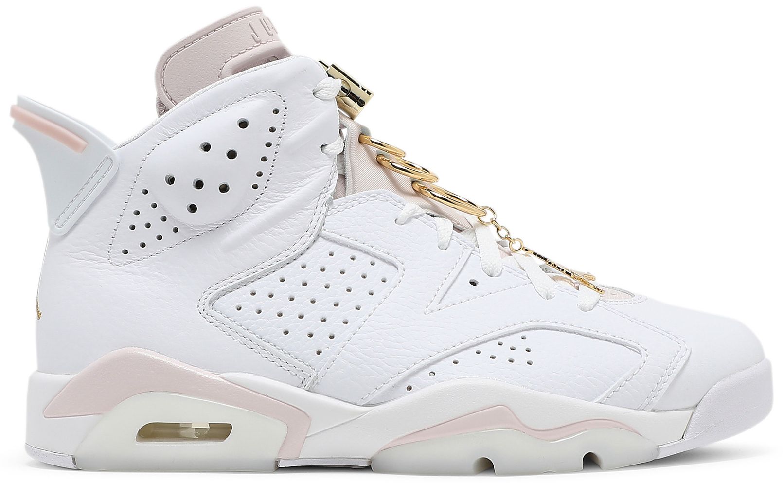 jordan6 gold hoops