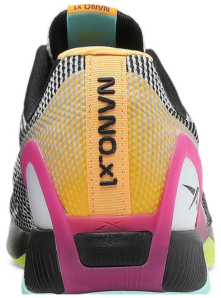 Reebok Nano X1 Grit White Black Pursuit Pink