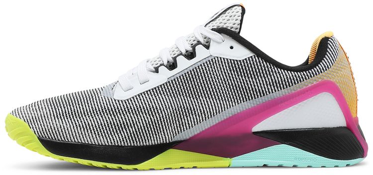 Reebok Nano X1 Grit White Black Pursuit Pink