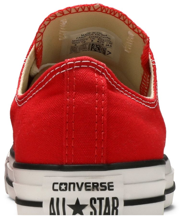Converse Chuck Taylor All Star Low Red