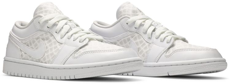 Wmns Air Jordan 1 Low Breathe Triple White