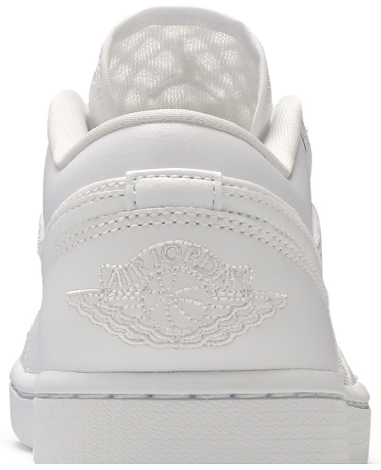 Wmns Air Jordan 1 Low Breathe Triple White
