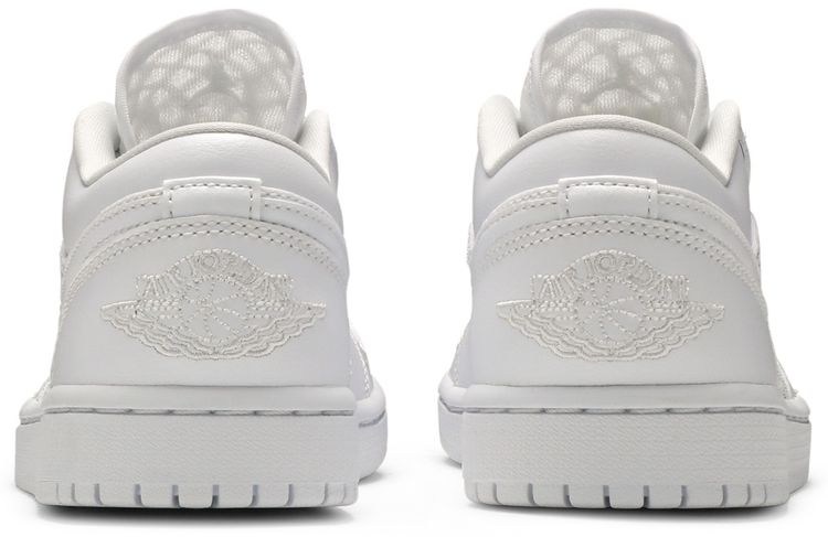 Wmns Air Jordan 1 Low Breathe Triple White