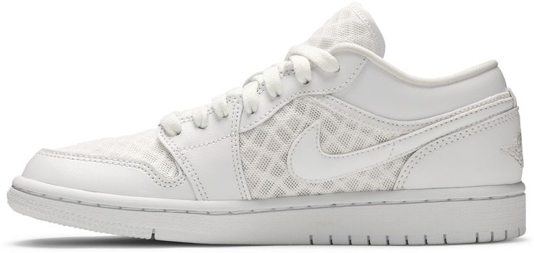 Wmns Air Jordan 1 Low Breathe Triple White