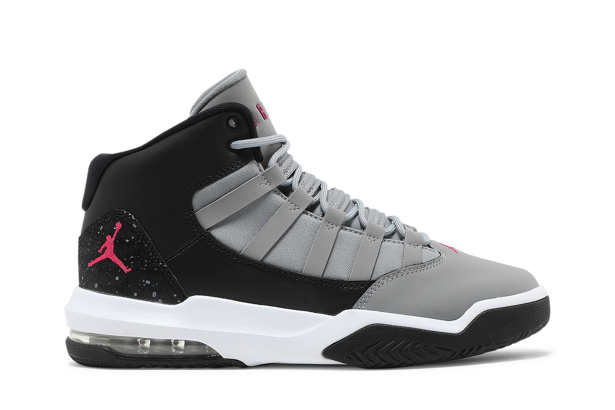 Buy Jordan Max Aura GS Particle Grey Rush Pink AQ9249 001 GOAT