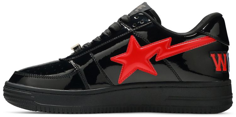Bapesta Low M2 Shark Face   Black