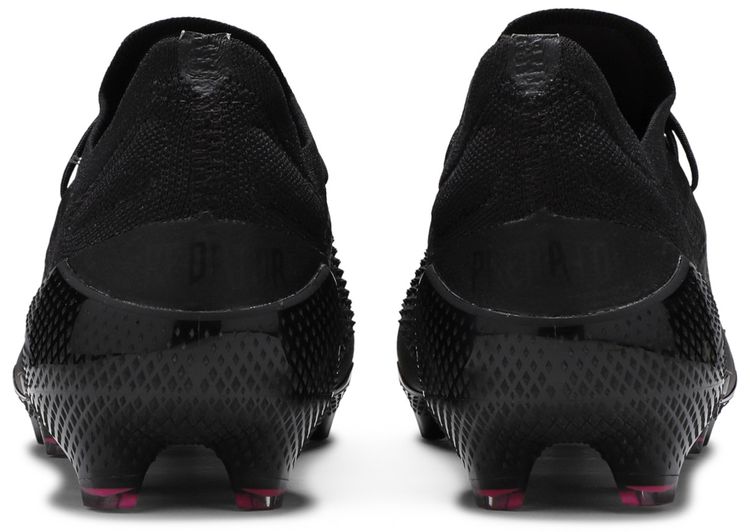 Adidas Predator Mutator 201 Low FG Demonskin   Black