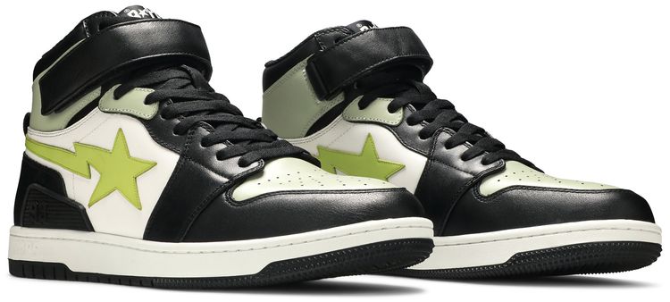 BAPE Block Sta High Black Lime