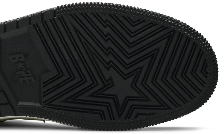 BAPE Block Sta High Black Lime