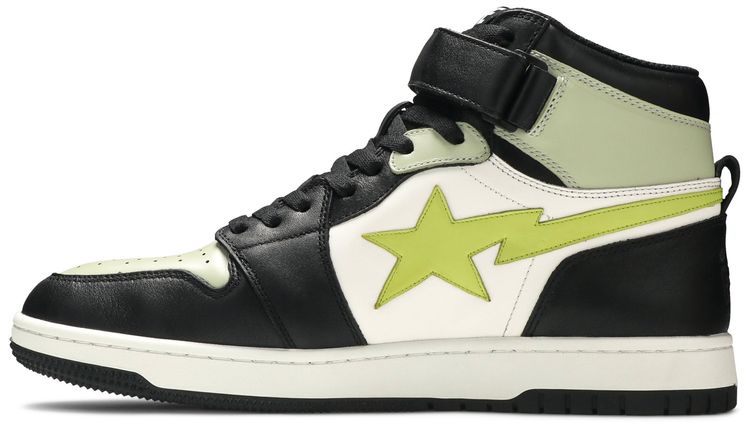 BAPE Block Sta High Black Lime