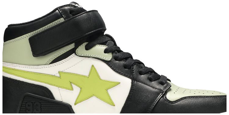 BAPE Block Sta High Black Lime