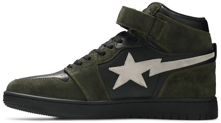 BAPE Block Sta High Dark Grey