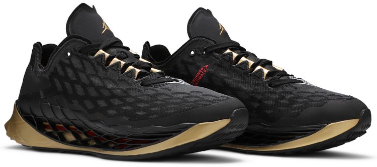 Air Jordan Zoom Trunner Ultimate Black Metallic Gold