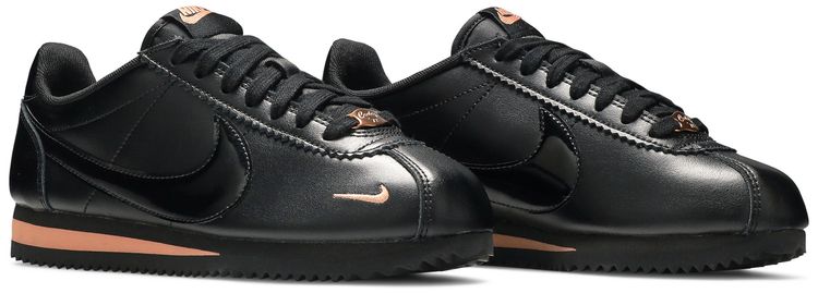 Nike Wmns Classic Cortez Premium Black Rose Gold