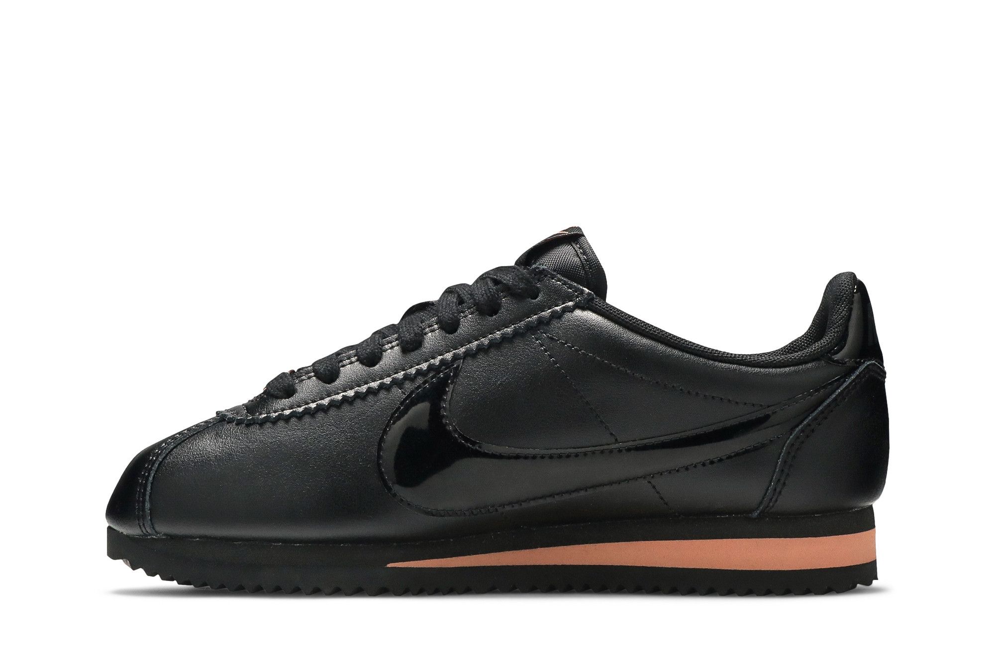 Nike cortez rose gold et noir store