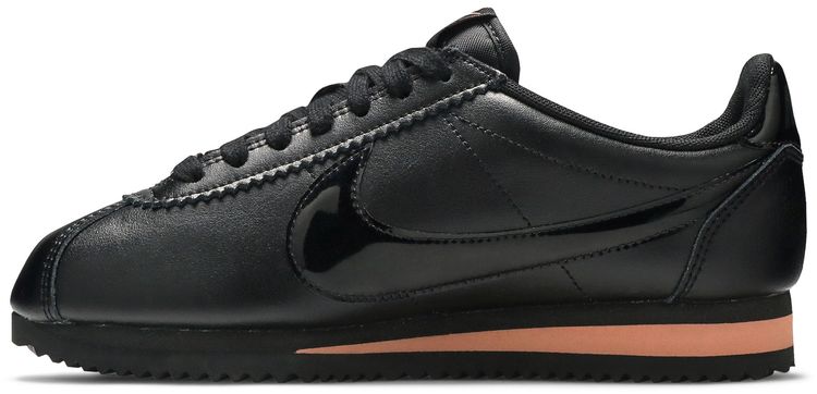 Nike Wmns Classic Cortez Premium Black Rose Gold