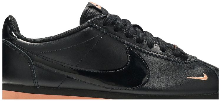 Nike Wmns Classic Cortez Premium Black Rose Gold