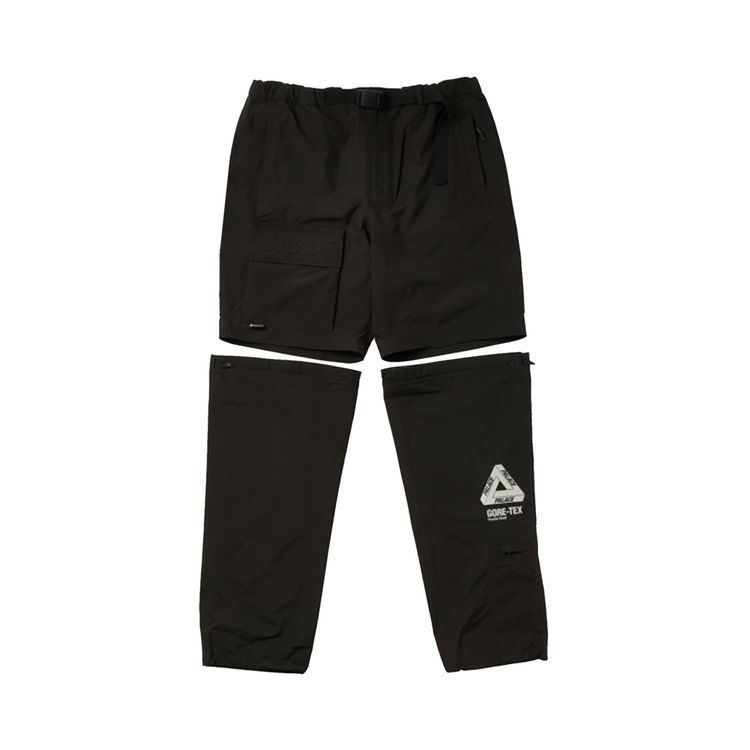 Palace Gore Tex Zip Off Cargos Black