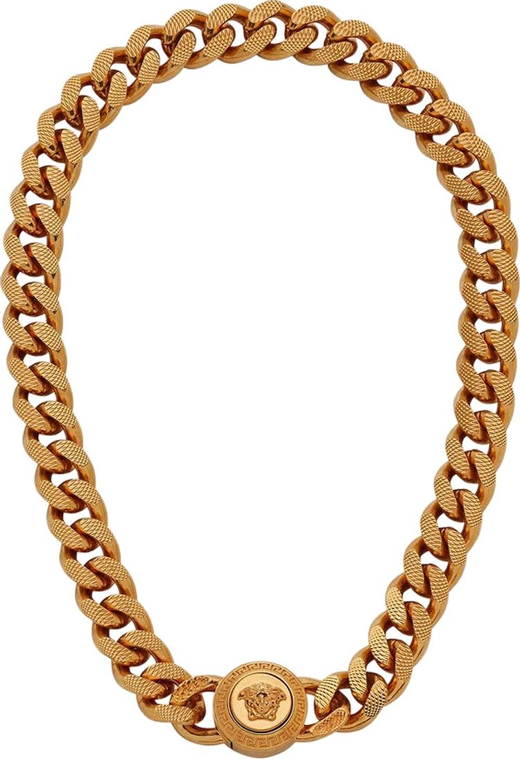 Versace Metal Necklace 'Tribute Gold'