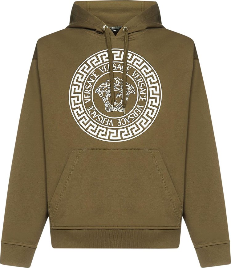 Buy Versace Medusa Print Sweatshirt 'Khaki' - 10014191 A01052 1K250 | GOAT