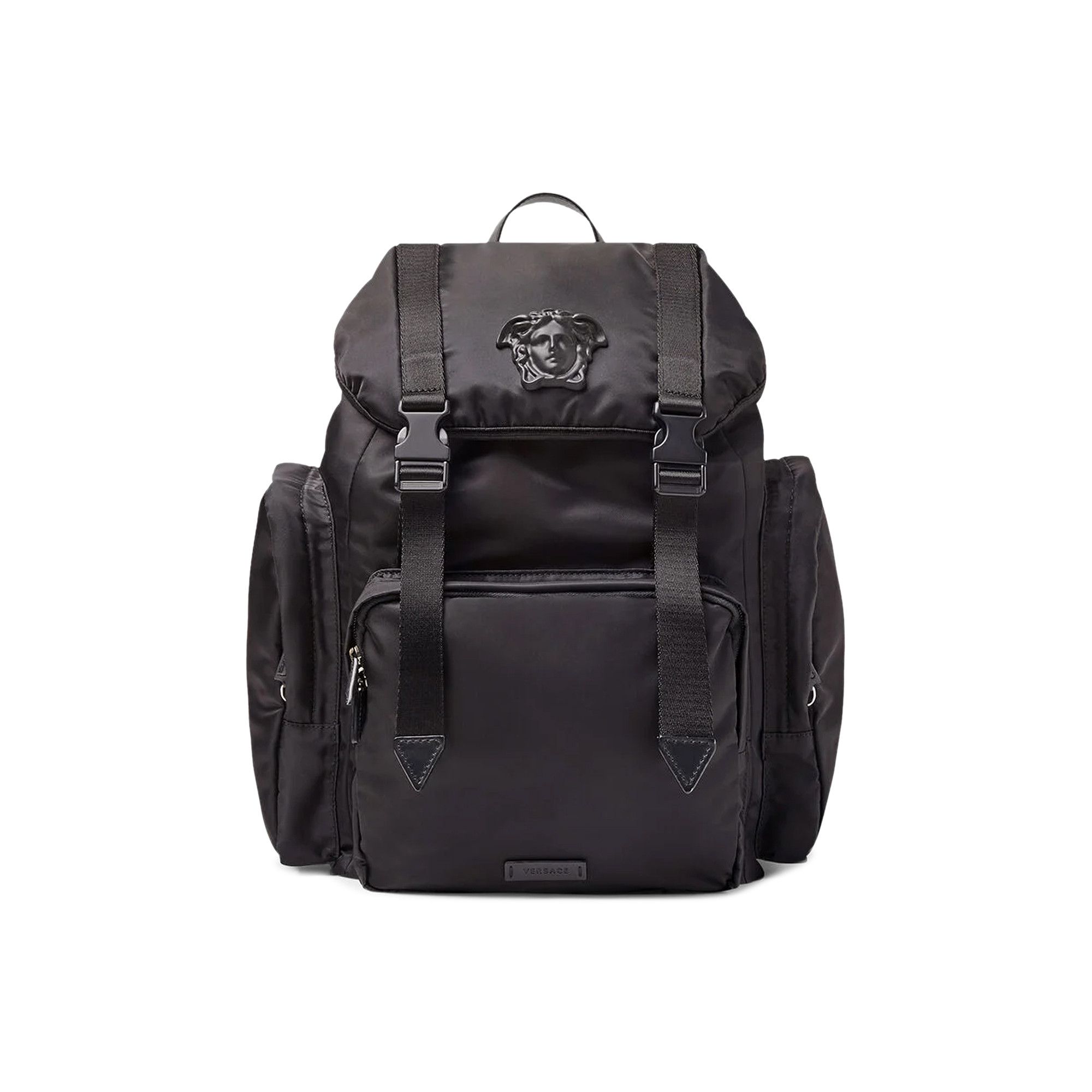 Buy Versace La Medusa Baroccoflage Print Backpack Black 1000733 DNY8ME 1K16P GOAT