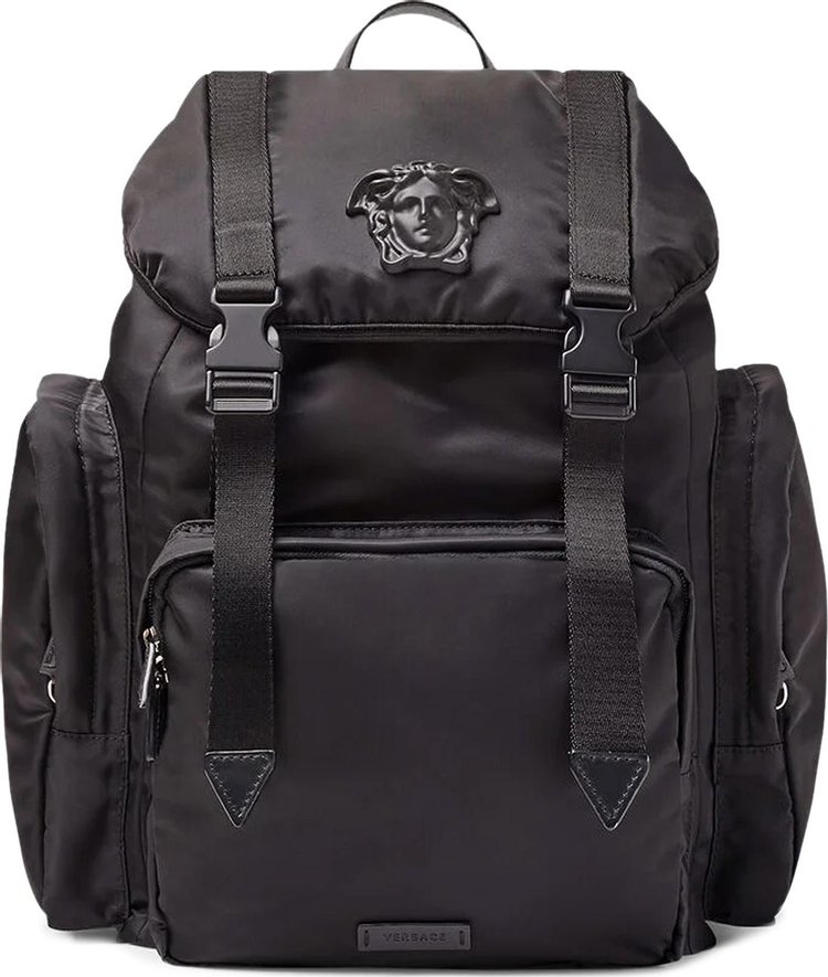 Buy Versace La Medusa Baroccoflage Print Backpack 'Black' - 1000733 DNY8ME  1K16P | GOAT