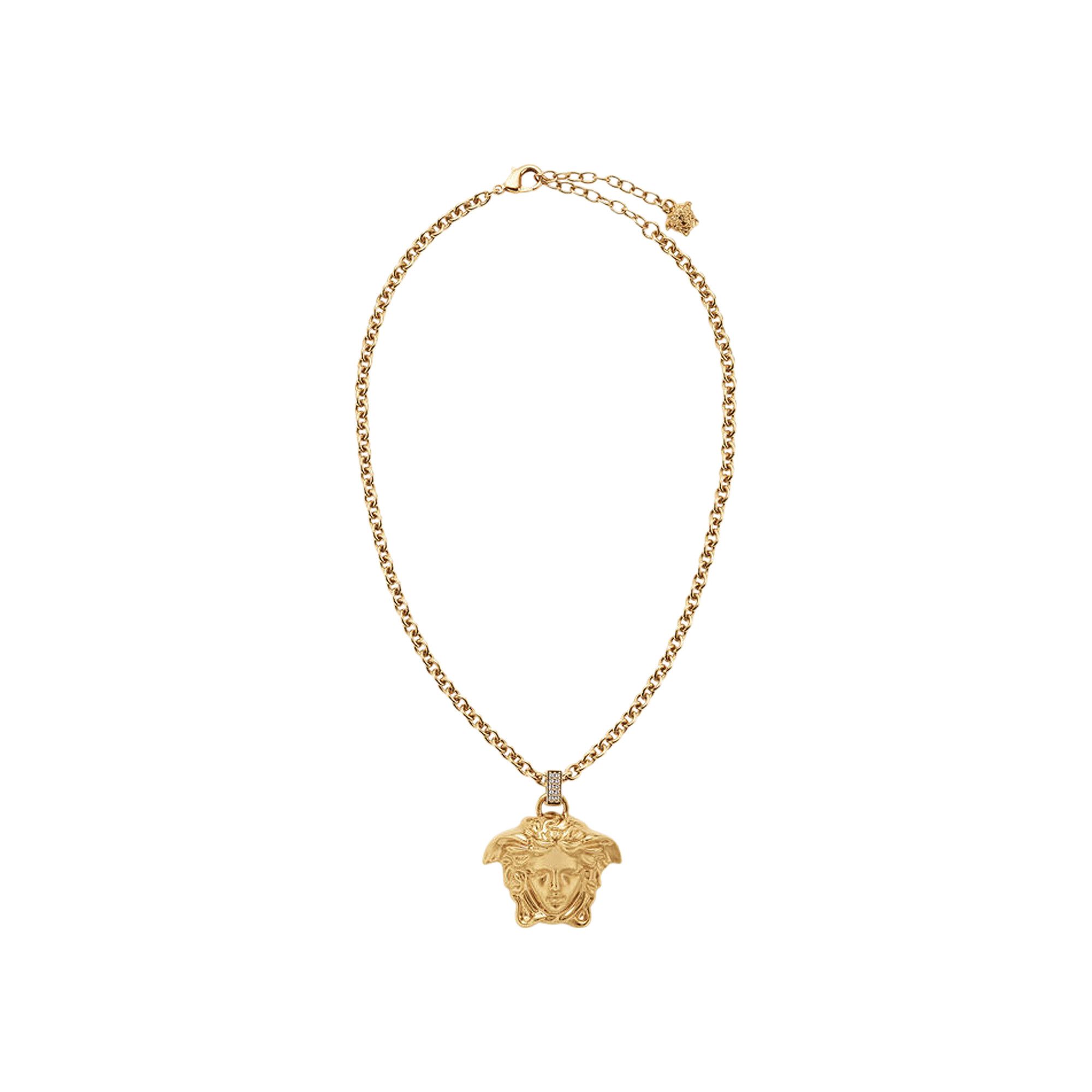 Versace gold pendant on sale
