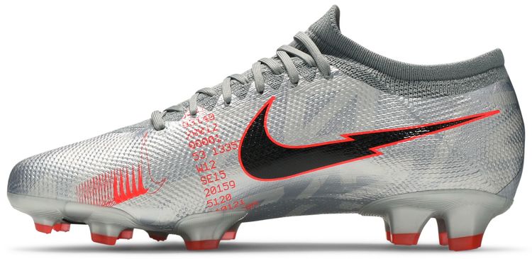 Nike Mercurial Vapor 13 Pro FG Metallic Grey Crimson