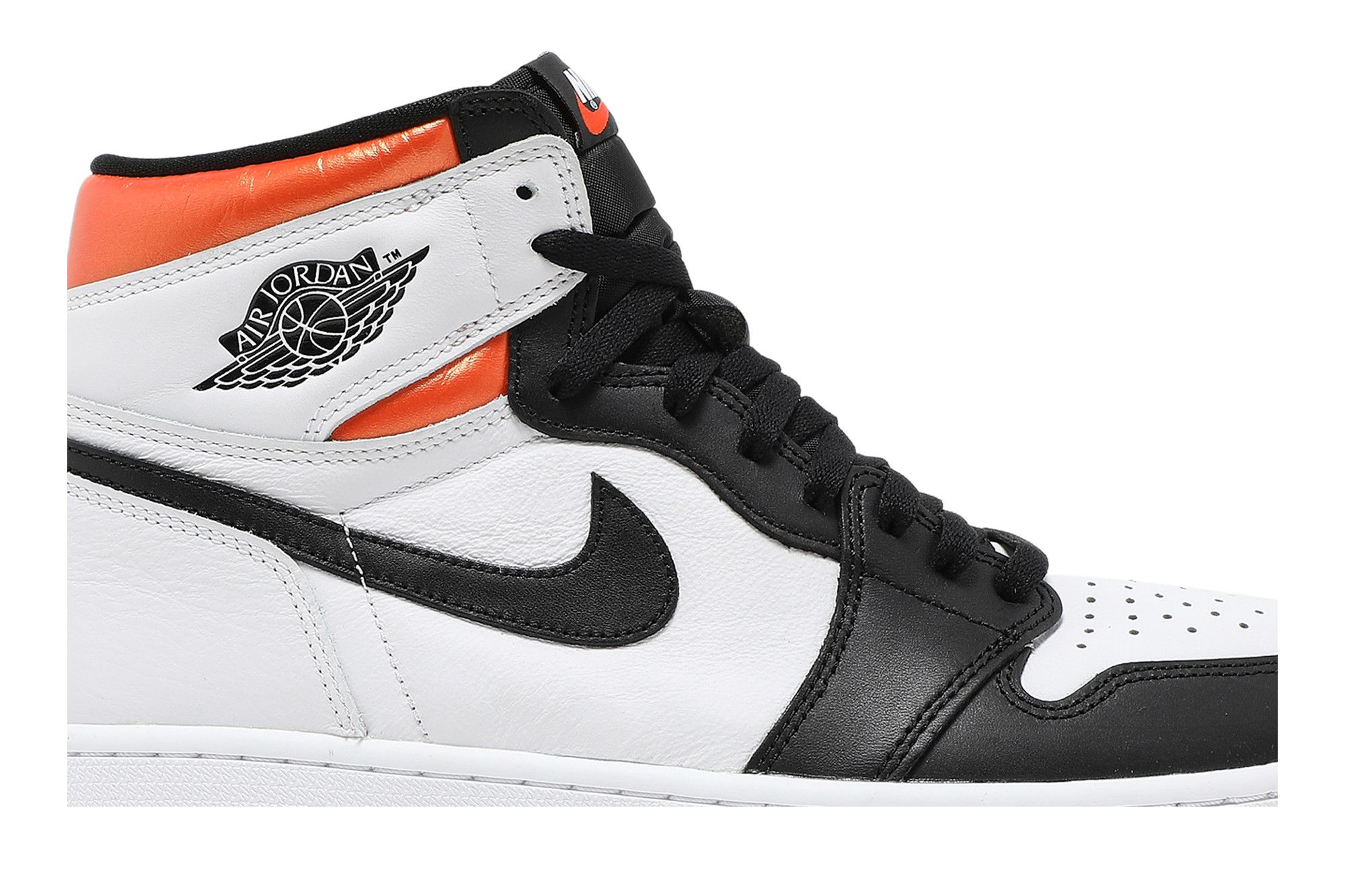 Orange white jordan 1 store