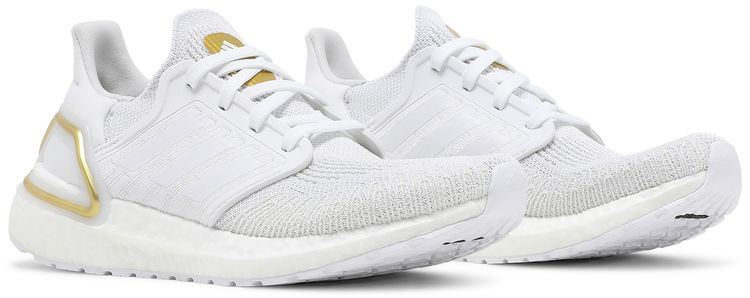 Adidas Wmns UltraBoost 20 White Gold Metallic