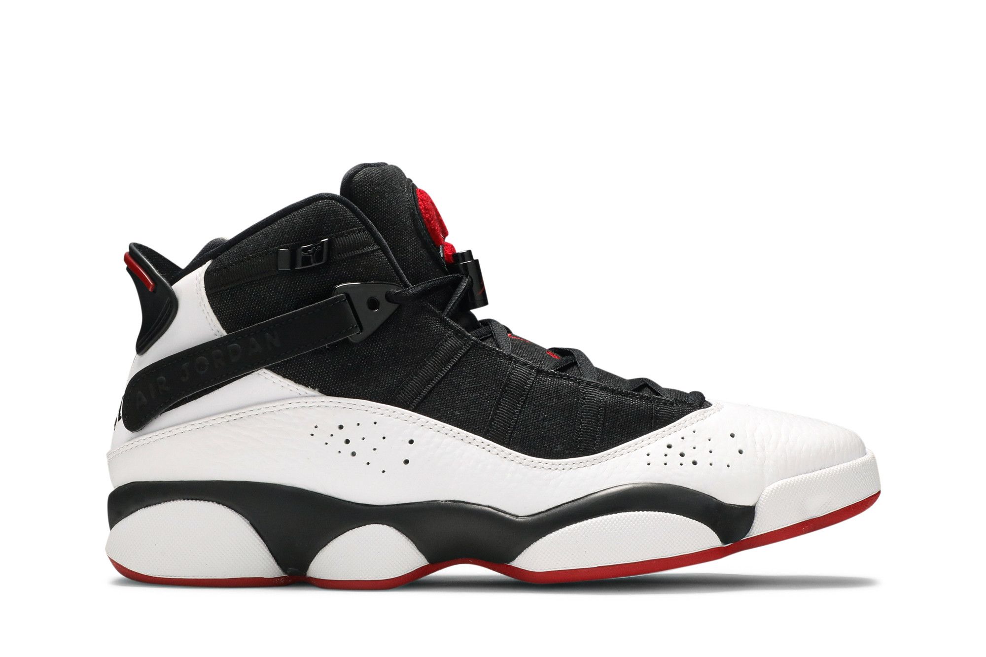Jordan six rings black and white sale