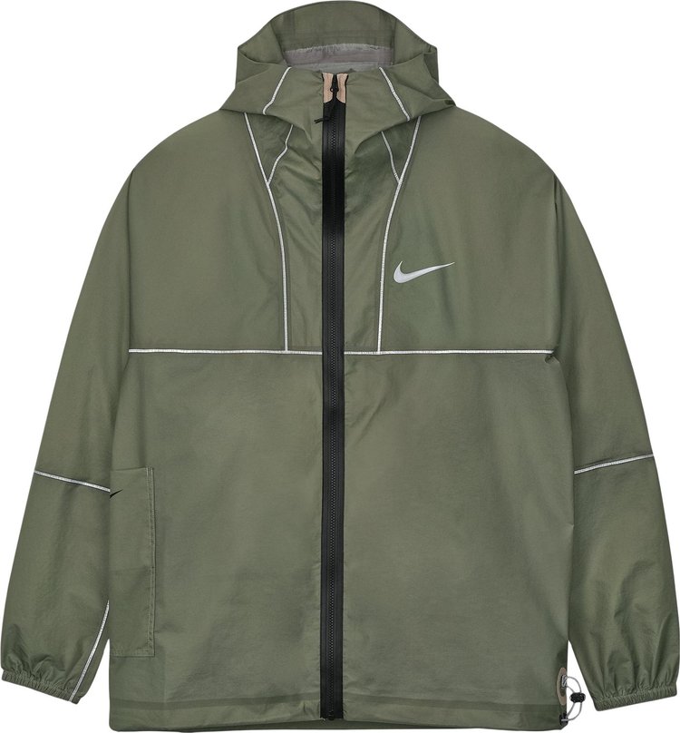 Nike M NRG iSPA Packable Jacket 'Light Army/Black'