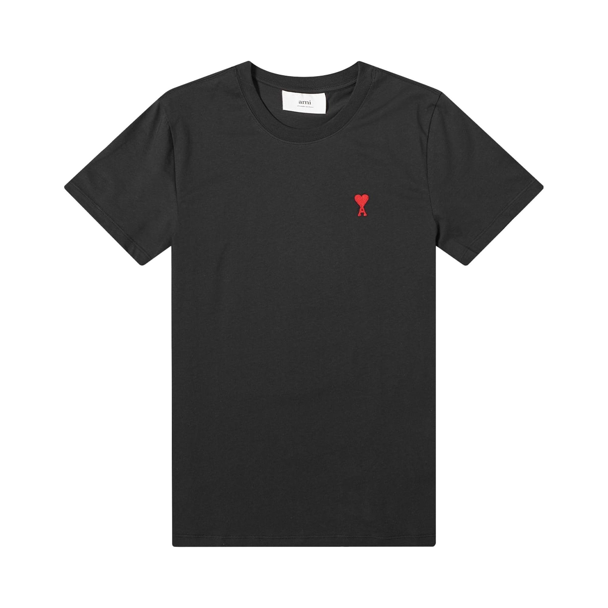 ★AMl PARlS★ 24FW Women's Heart Small Logo T-Shirt BFUTS001 T-shirt AMI Small A Heart Tee BFUTS001-724-055 | FLEXDOG