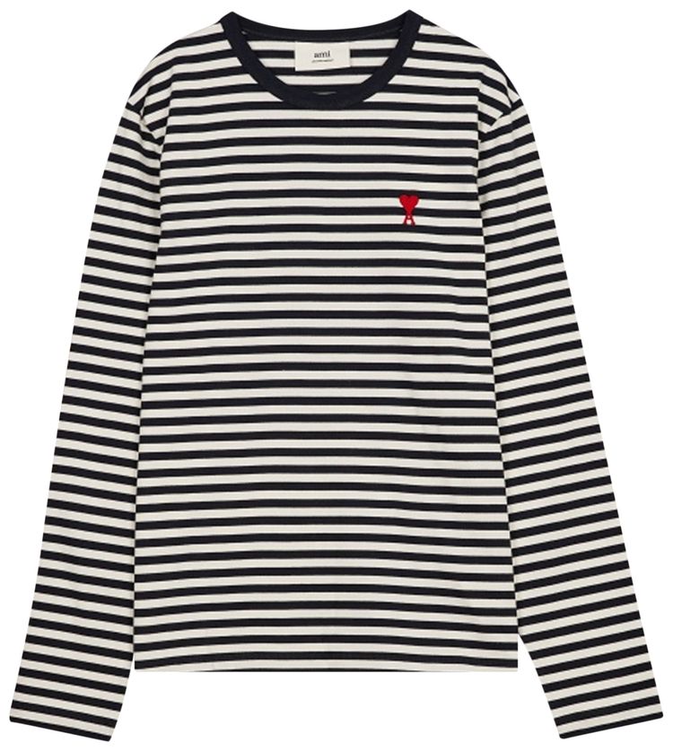 Ami De Coeur Mariniere T Shirt NavyOff White