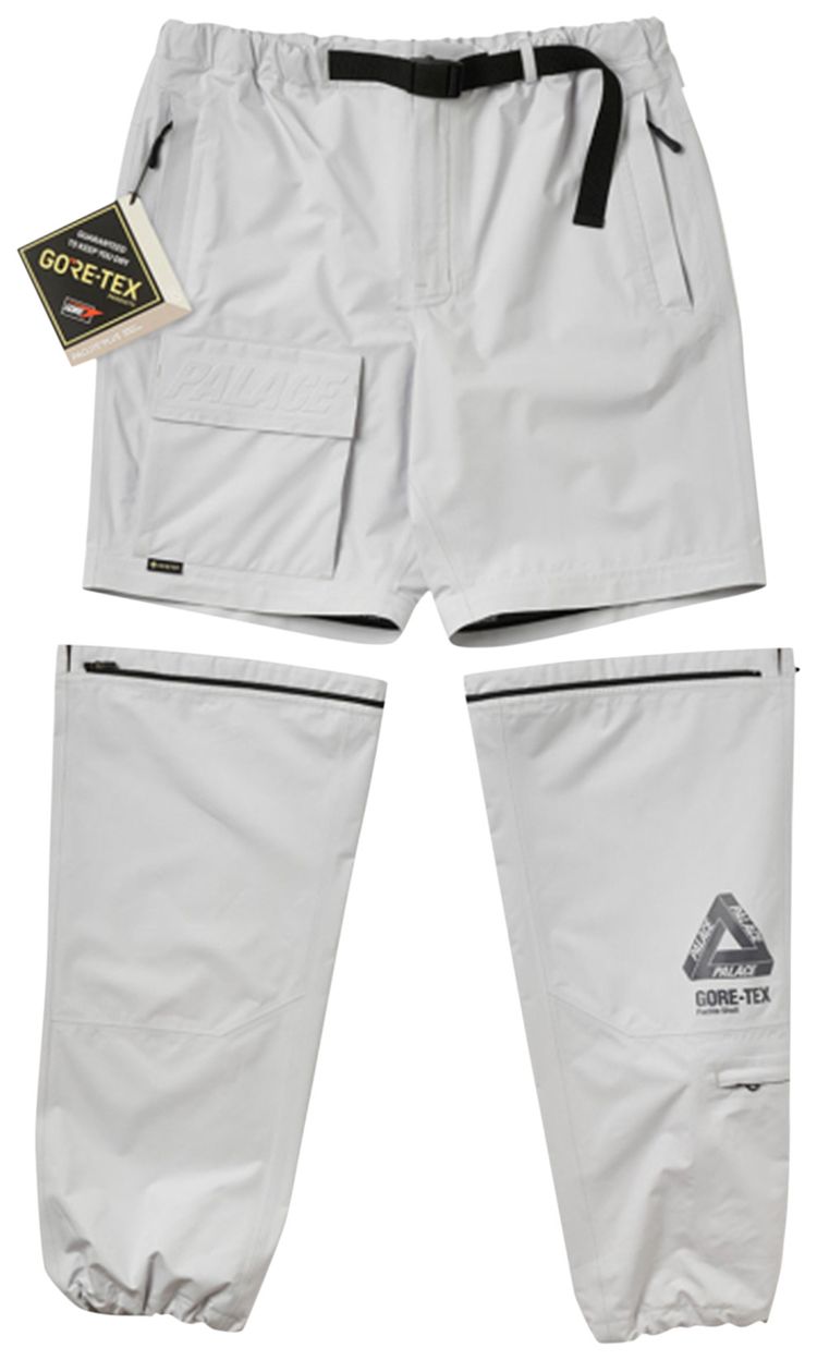 Palace Gore Tex Zip Off Cargos Grey