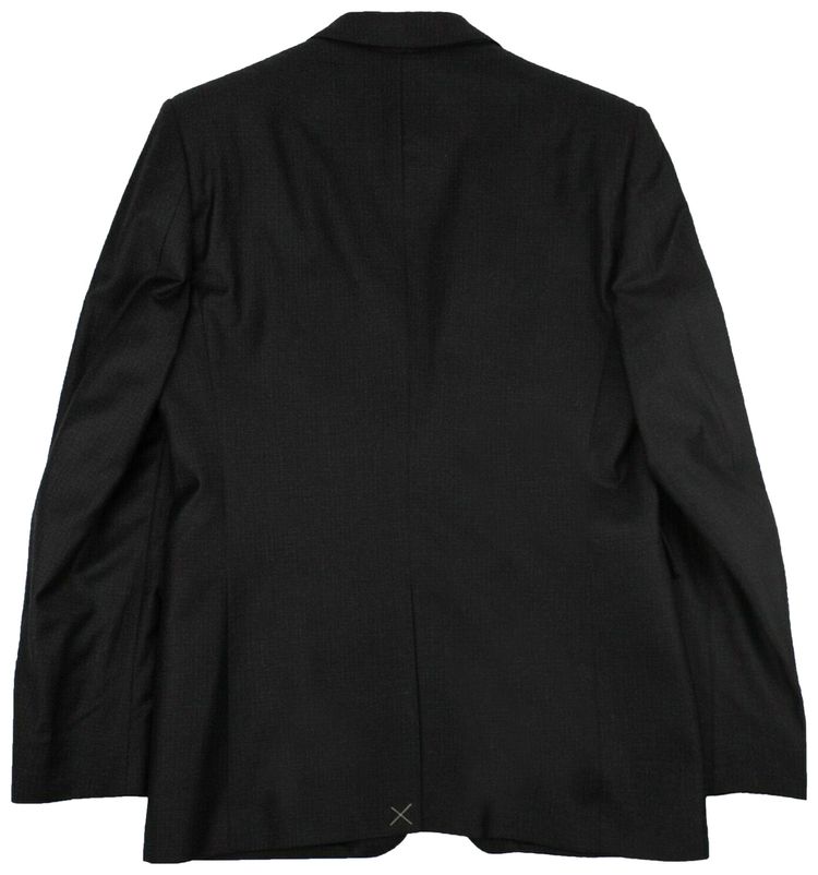 Burberry Pattern Blazer Black