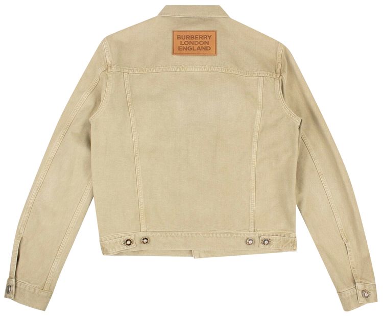 Burberry Button Pocket Jacket Tan