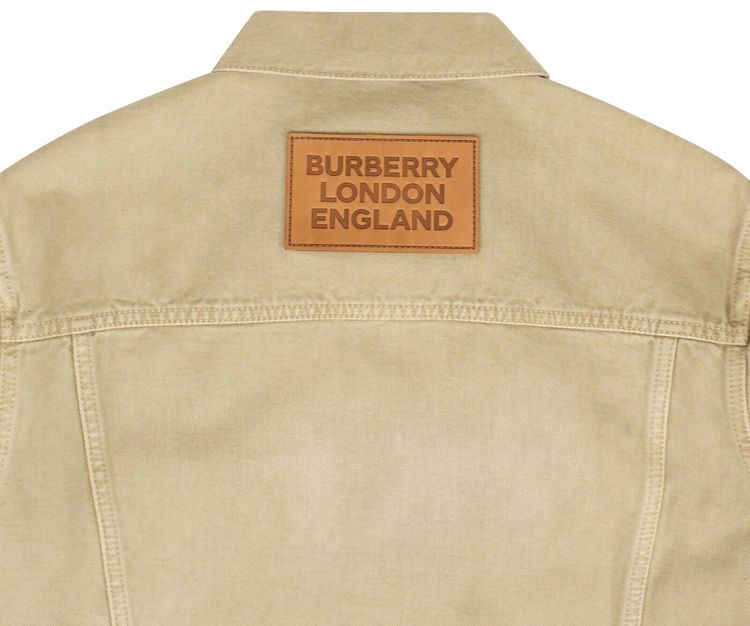 Burberry Button Pocket Jacket Tan
