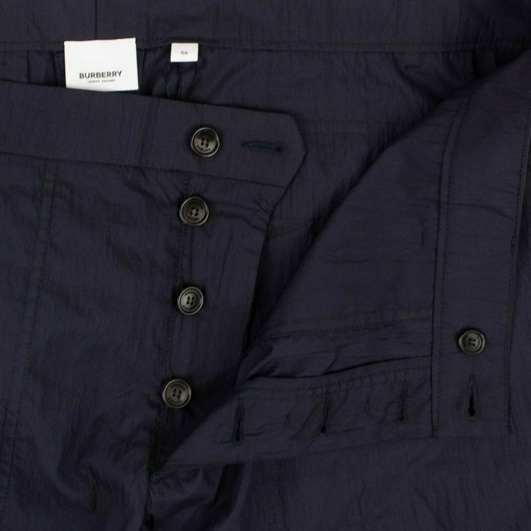 Burberry Classic Fit Tailored Pants Navy