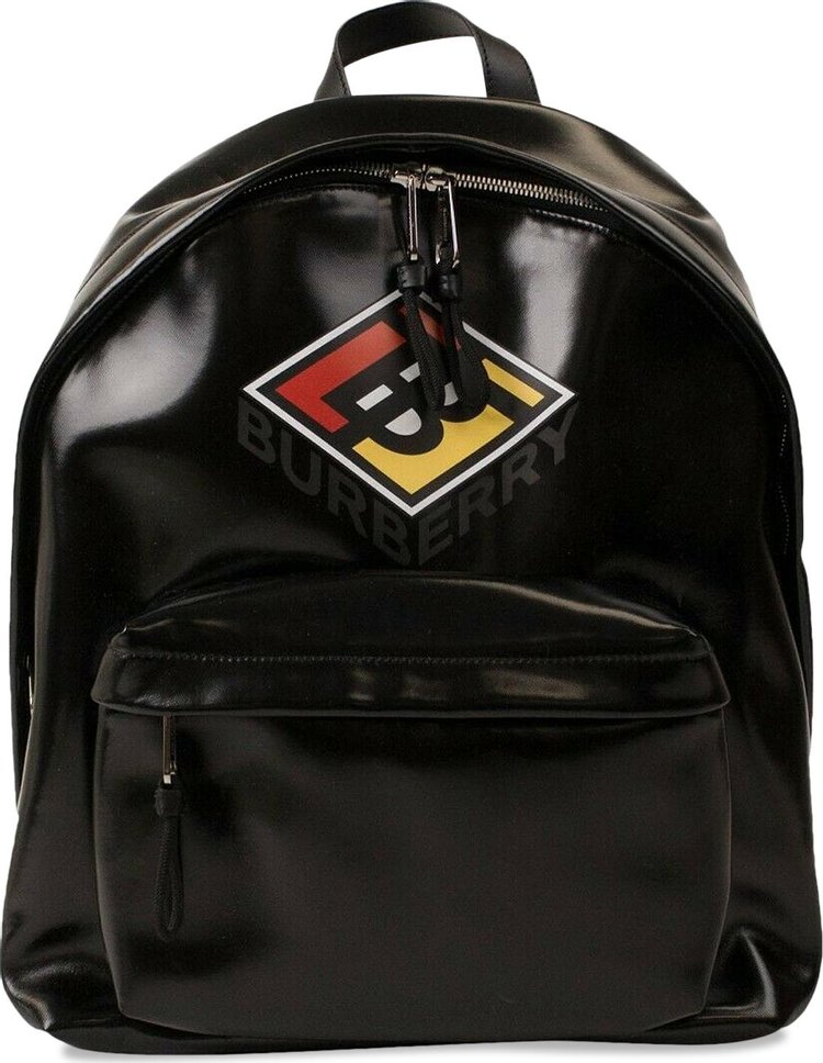 Burberry Logo Print Backpack 'Black'